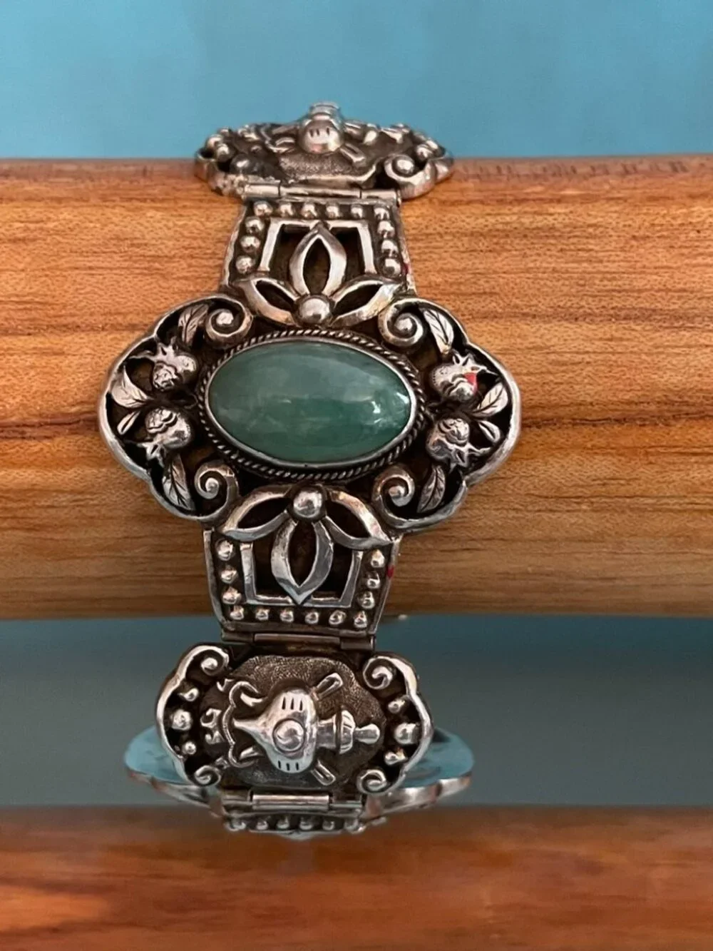 Vintage Sterling Silver Edwardian Bracelet 7
